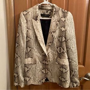 Snake print Blazer